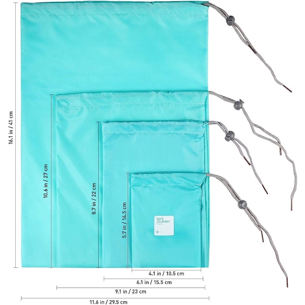 Organizer Bag 8 stk Snørepose Organizer H