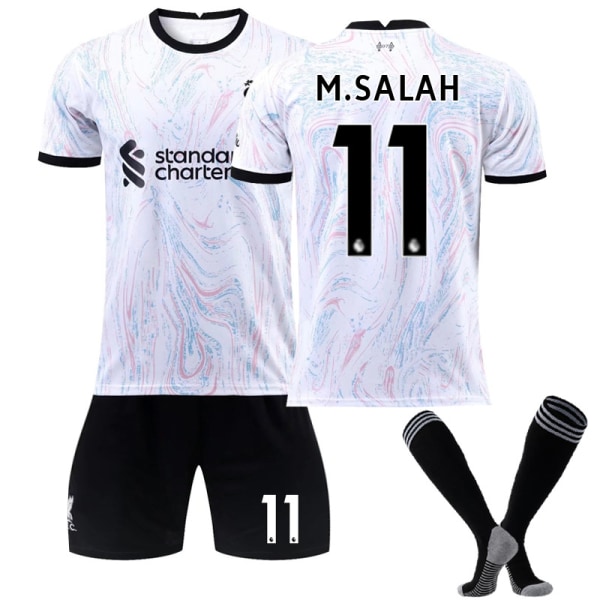 22/23 Liverpool Away 11# Salah Soccer Jersey Jalkapallopaita C 16