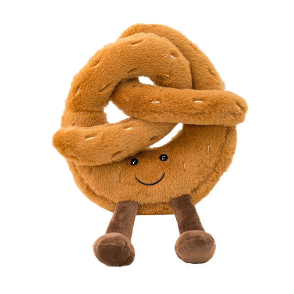 Toastbröd Plyschleksak Söt Bröd Plyschdocka Plyschleksak Mjuk Leksak Barn Vuxen PresentB