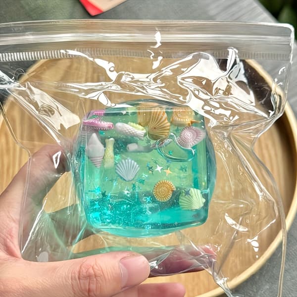 3D tecknade klämleksaker – mjuka stresslindrande klämleksaker för barn 1st 1pc