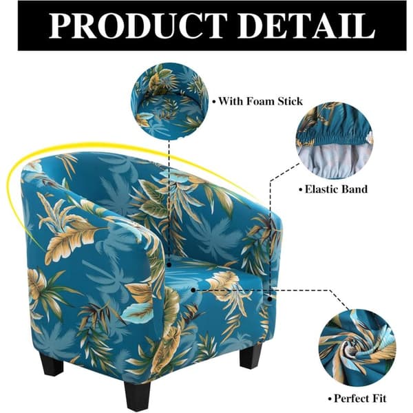 Main Model 2 1-sits konvertibelt fåtöljöverdrag, Chesterfield St