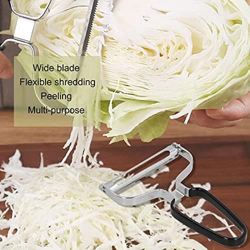 15x9.5cm Cabbage Slicer, Salad Shredder, Vegetable Peeler Multifunctional Manual Fruit Cucumber Peeling Tool for Cabbage