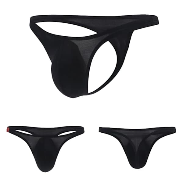 Stringit G-string alushousut MUSTA XL(2.7-3.0) Musta XL(2.7-3.0)