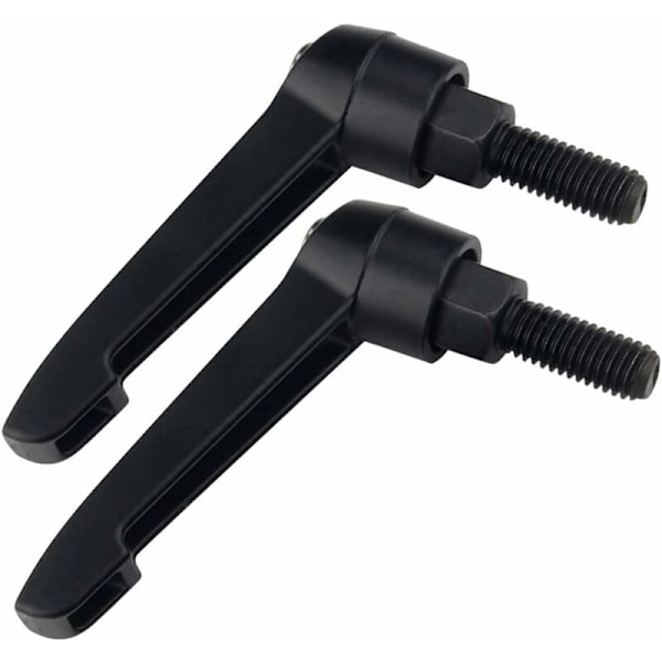 Hardware Fixing Clamping Handle - Adjustable L-shaped Clamping Handle Machine Knobs Female or Male M6 Thread (4 pcs)