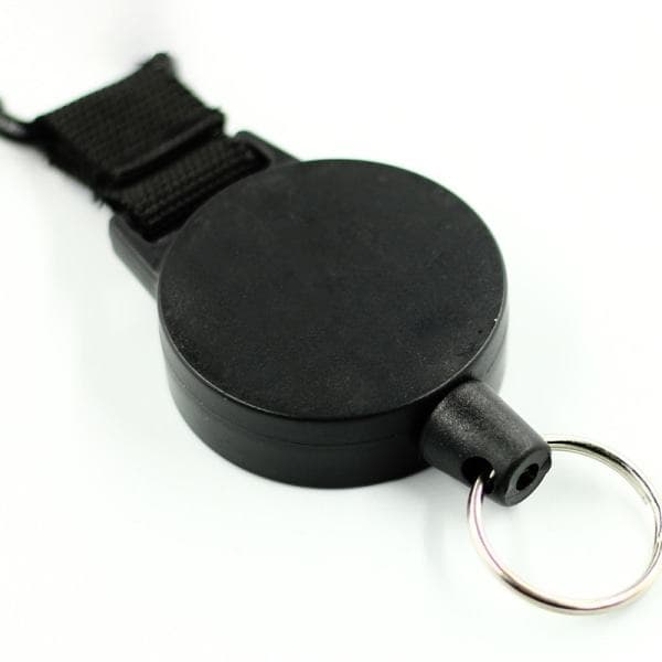 INF Retractable Yo-Yo Keychain Black 55 cm Black 55 cm