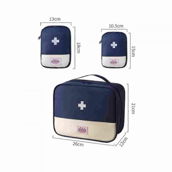 Medicine Storage Bag Mini Empty Emergency Medicine Bag for Emergencies