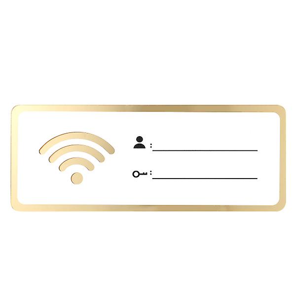 Kontordekor Hotell Wifi Skilt Wifi Passord Skilt Gjestrom Wifi Passord Skilt Hjem Wifi Passord Pla White 20X8X0.3CM
