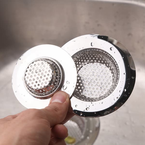 Drain Hair Catcher, 4-pack, Bathtub Drain Protector, Kitchen Sink
