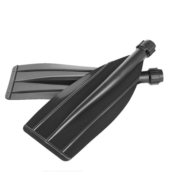 2 st Paddelblad Kayak Kanot Flott Paddelblad Båt Åra Blad Kayak Delar Svart 37.2X13.9CM Black 37.2X13.9CM