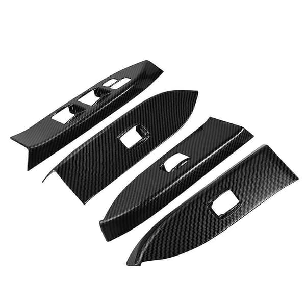 for Mitsubishi Pajero 2007-2019 Car Inner Window Lift Switch Button Panel Cover Trim Frame Decorative