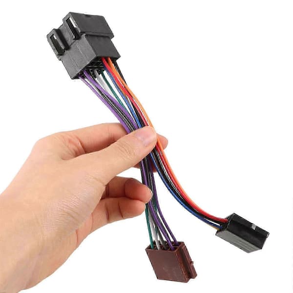 Universal bilstereo hunadapterkabel med ABS-materiale til stabil bilstereo-tilslutning Nem installation