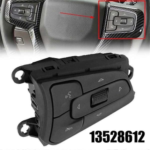 13528612 Car Steering Wheel Control Volume Button Control Switch for 1500 19-20 2500 3500