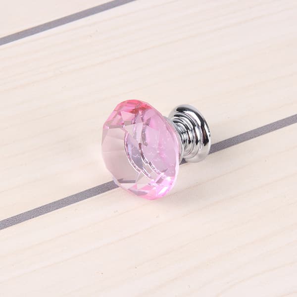 10-pack 30mm Crystal Diamond Cabinet Handle Cabinet Drawer Pull