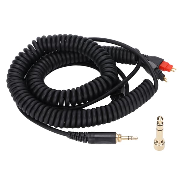 Replacement Audio Extension Cable Headphone Spring Wire Fits for HD660s HD650 HD600 HD580