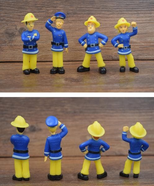 Brandmand Sam figurer, 12-pak