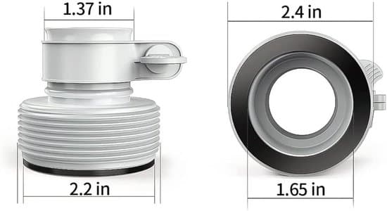 Pool Hose Connectors - Hose Fittings - Pool Maintenance - Universal Size - 2-Pack - Silver