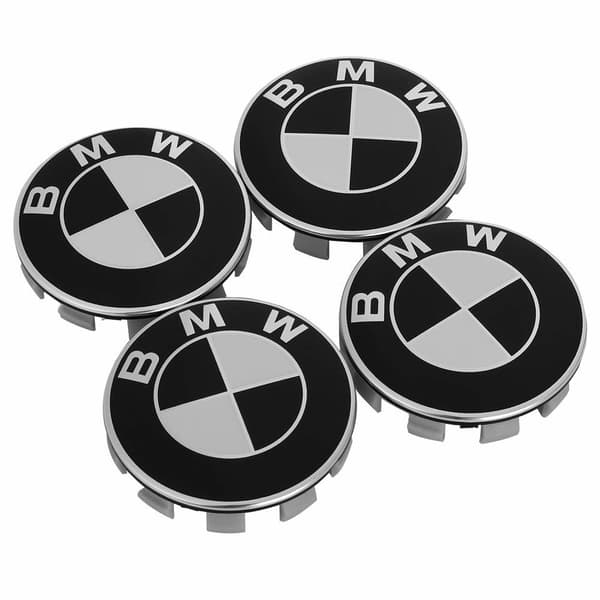 B01- 68MM 4-pak Centerkapsler BMW Sølv Sølv one size Silver one size