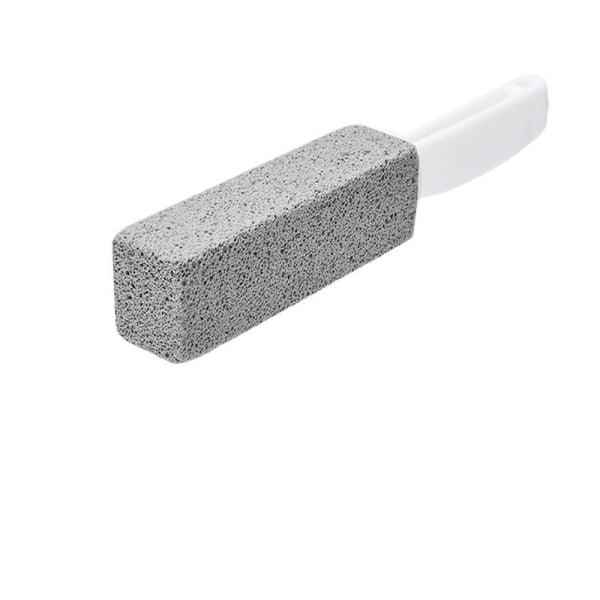 Pumice Cleaning Stone with Handle Toilet Bowl Cleaner Hard Water Ring Remover for Bath/Pool/Kitchen/Household Cleaning (