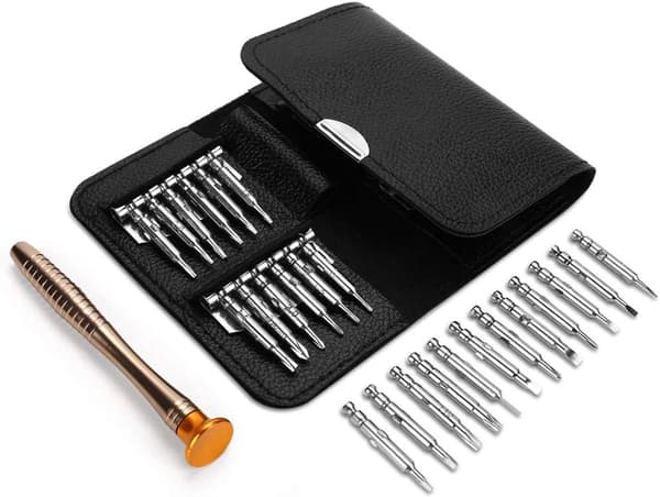Screwdriver Set - 25-in-1 Repair Kit - Screwdriver Set with Protective Case