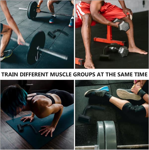 Shaped Handle Barbell Handle Robust Training Pull Bar Training Bar Back Pull Equipment Gym Accessories