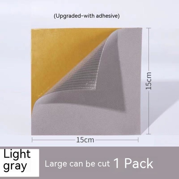 1 st självhäftande ljusgrå hällapp för att reparera kryphål i sportskor light gray/1 piece