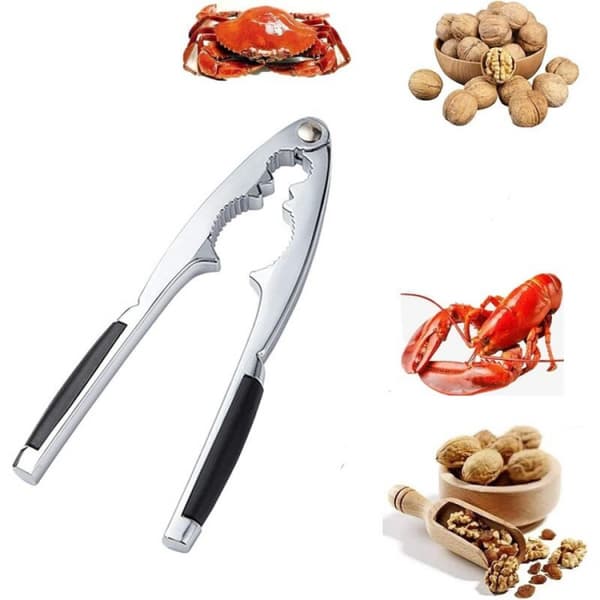 1 pc Nutcracker, Stainless Steel Nutcracker, Metal Nutcracker, Mul