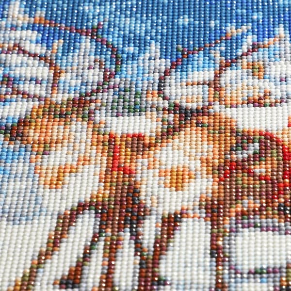 (54) DIY Diamantmaling Jule-sæt, 5D Julebroderi D