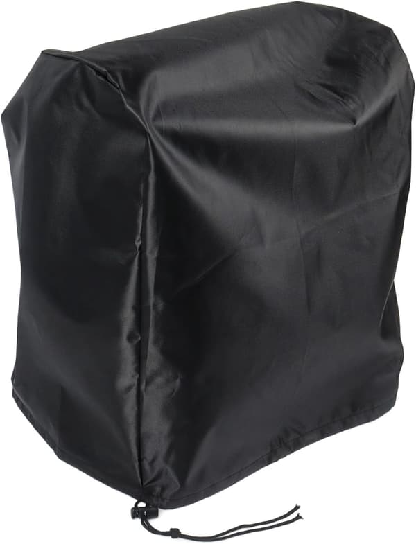 Microscope Dust Cover, Waterproof 210D Oxford Fabric Protective Case for Laboratory Use, Full Size, Black