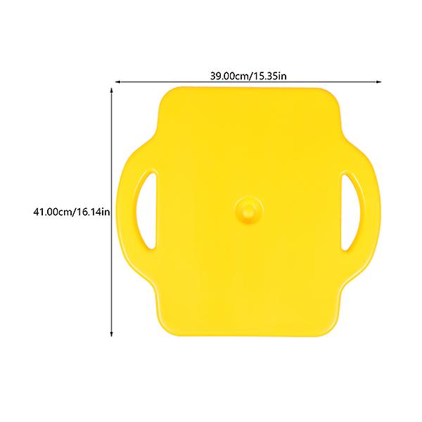 Børne Rutsjebane Legetøj Balance Træning Legetøj Sanse System Træner Gul 42x39cm Yellow 42x39cm