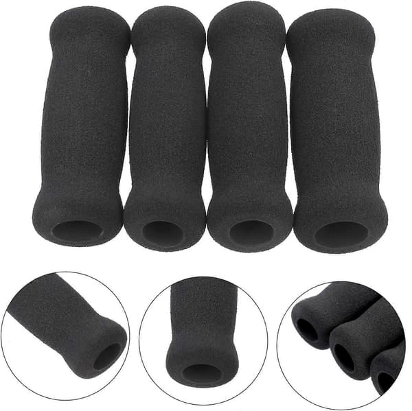 4-piece bike accessories with sponge grips