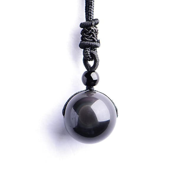 Riipus Obsidiaani Tiikerinsilmäkivikristalli Crystal