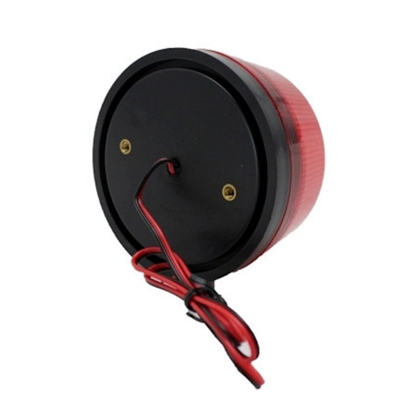 2 Pakka LED-Vilkkupolttimoita, 12V-24V LED Punainen Vilkkuva Turvavaroitusvalo Autoille, Turvallisuustekniikan Varoitusvalo (Punainen)