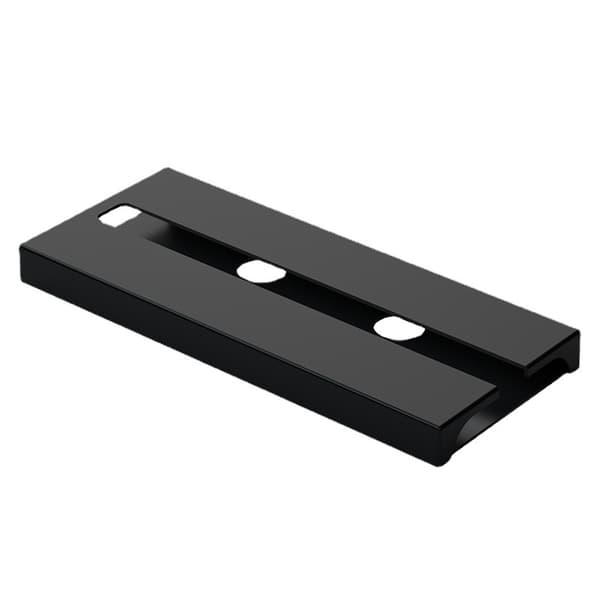 Under-the-cabinet krusholder, 1-pak sort uden stansning