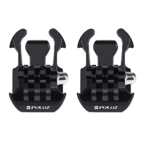 2 STK/Pakke PULUZ PU149 Quick Release Spænde Mount til GoPro Hero 5/5 Session/4 Session/4/3+/3/2/1