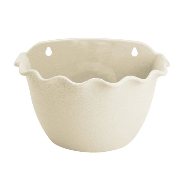 Blomkrukor Inomhusväxter Väggmonterad Växthållare Väggkrukor Utomhus Väggväxthållare Beige 25x1