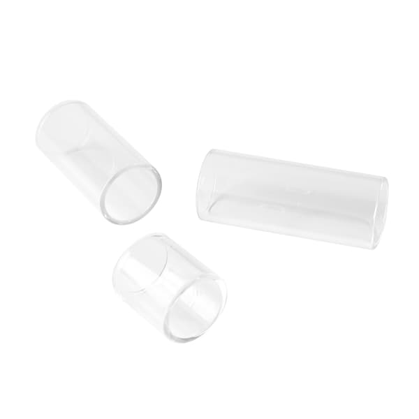 3 stk. guitar slide glas finger slider instrumenttilbehør til spillepræstation