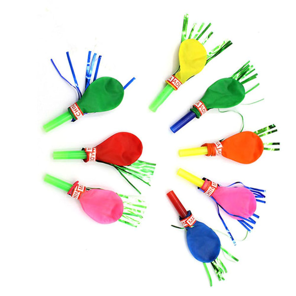 30 st Kids Goodie Bags Noisemaker Toys Whistle Accessories Whistles Balloon30st 30pcs