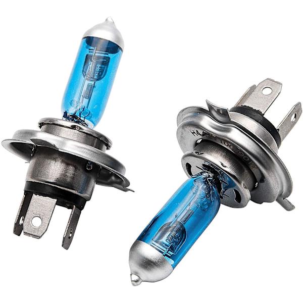 Xenon Halogen Frontlykter H412v100w Ultra-hvitt Lys Forlykt Tåkelys Fjernlys Nærlys 4-pakning