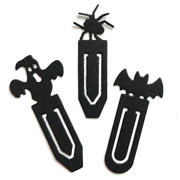 Halloween Pins Metal Skærestencil Skabelon DIY Scrapbooking Album Papir Kort Stencil