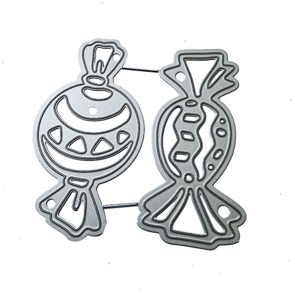 Halloween Metallstans för DIY Scrapbooking Album Papperskort Mall