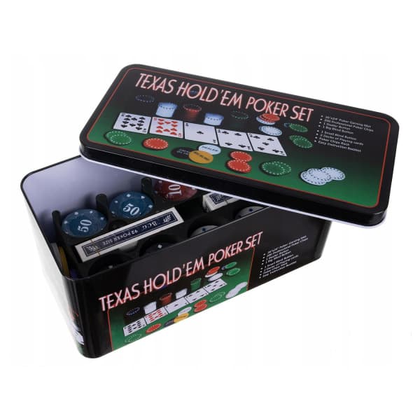 Pokeripeli - Texas Holdem monivärinen