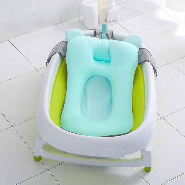 Ny baby-bademåtte Baby-lommebadekarnet, partikelfyldt flydende bademåtte (uden håndvask)