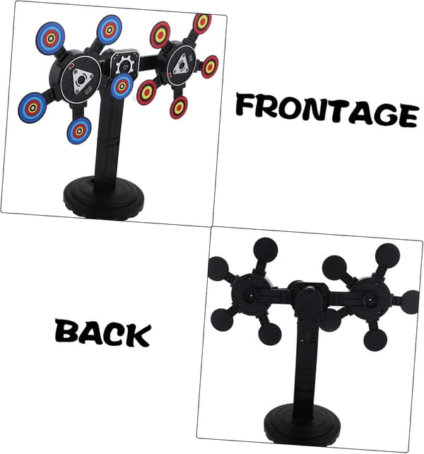 Electronic Self-Resetting Shooting Target - Swinging Moving Design for Family Shooting Games & Interactive Fun