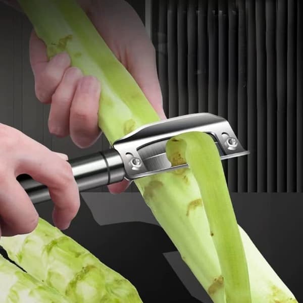 Heavy Duty Vegetable Peeler, Ultra Sharp Thick Blade for Butternut Squash, Sugarcane, Asparagus, Easy Peeling Fruit and Vegetable Tool