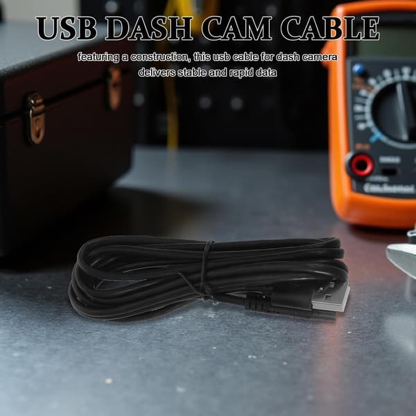 Biladapterkabel Dashcam-kabel Bilafspiller Adapterkabel til USB-brug i instrumentbrættet