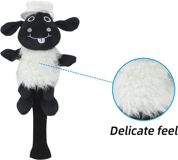 Driver Nyhet Golf Huvudskydd, Sött Djur, Passar Max Driver 460CC och Fairways (Stil 1)