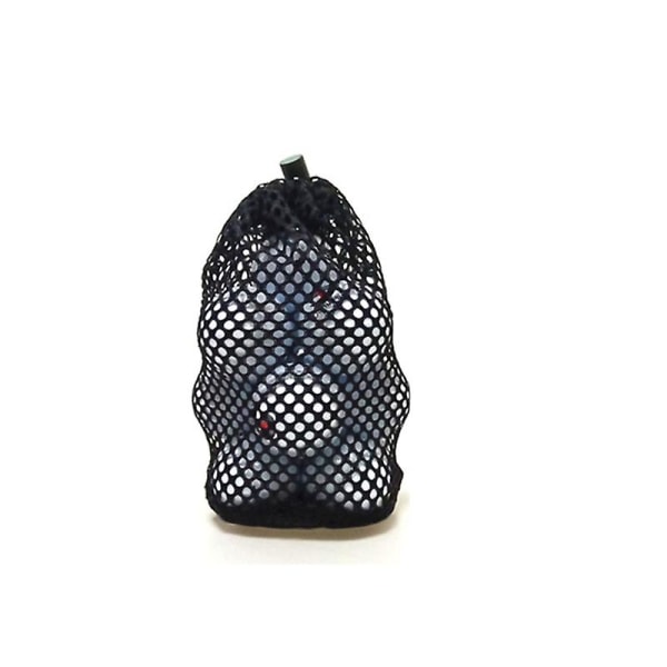 Musta nylon golfpallolaukku 24.12.48 golfpöytätennispallojen kantotelinePieni