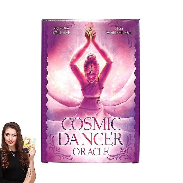 Caraele Cosmic Dancer Tarot English Tarot Oracle Divination Table Board Game Professional Fortune Teller Party Favor