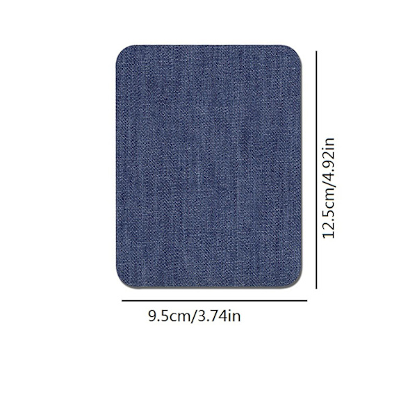 20 stk. Høj kvalitet stof stryge-på patches Indvendig & Restaurering Trim Kit