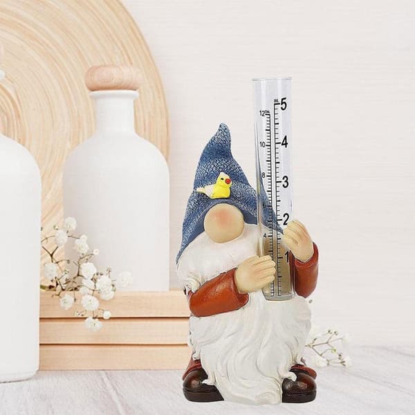 Havetomte Statue, Harpiks Havetomte Statue Regnmåler